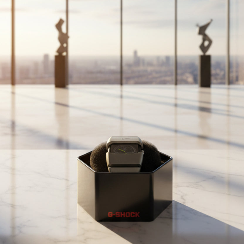 Nike Silver D-Line Analog Watch