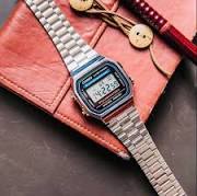 Casio Silver Metal Belt Unisex Watch