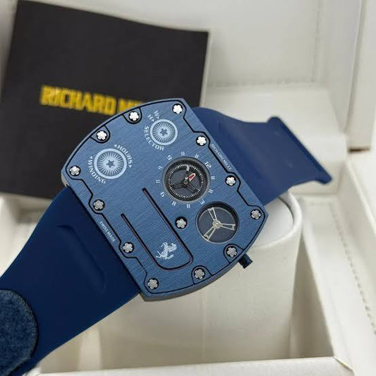 Richard Mille RM UP-01 Ferrari Blue Dial Automatic Analog Men's Watch