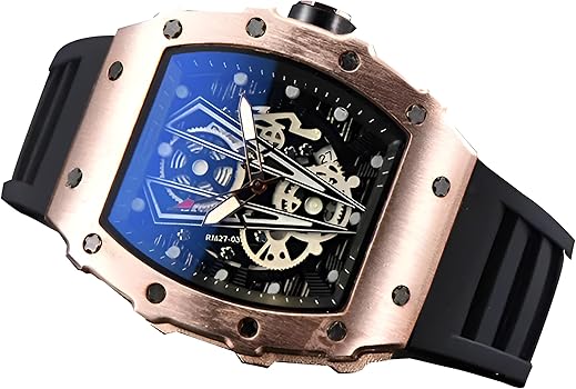 Cerruti 1881 SS25 Quartz Black-Rosegold Tonneau Dial Men's Watch