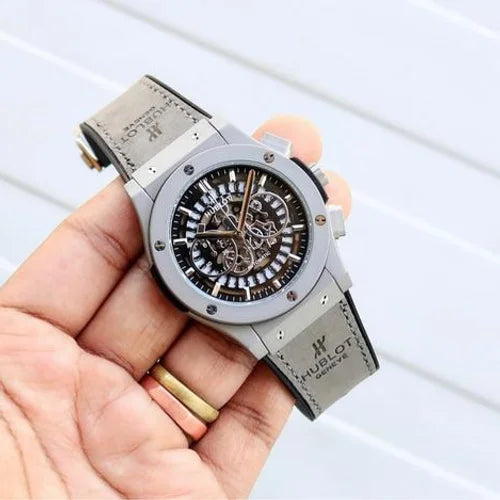 Hub-lot Black Dial Chronograph For Men's Watch