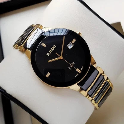 Rado Ceramic Black-G Dial For Men's Analog Watch