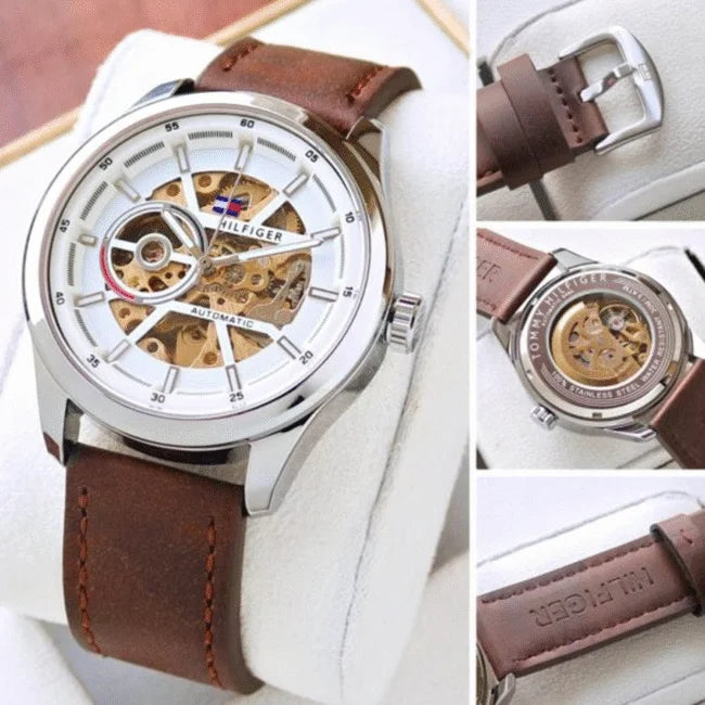 Tommy Hilfiger Automatic Skeleton Watch