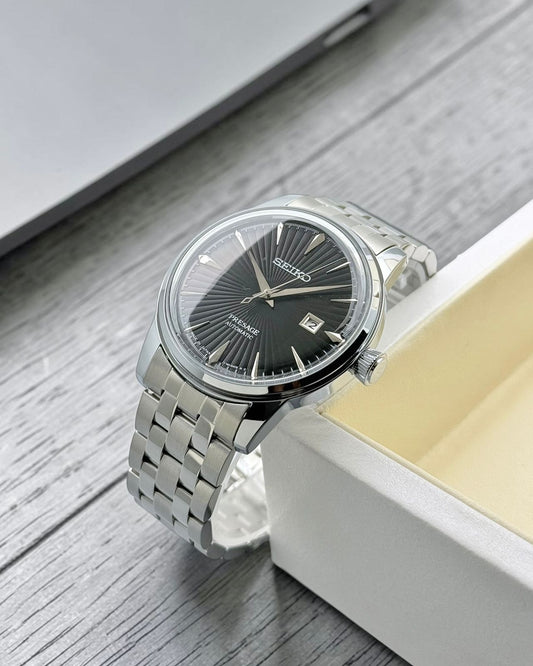 Seiko Silver Presage "Cocktail Time