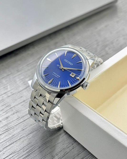 Seiko Silver Presage "Cocktail Time