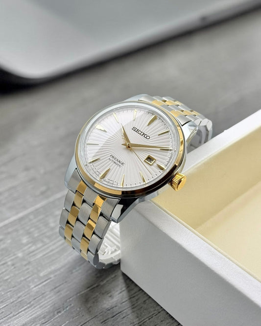 Seiko Silver&Gold Presage "Cocktail Time