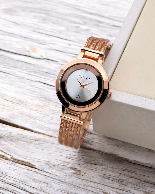 Gucci ladies' designer analog timepiece