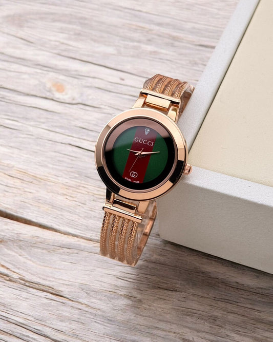 Gucci ladies' designer analog timepiece