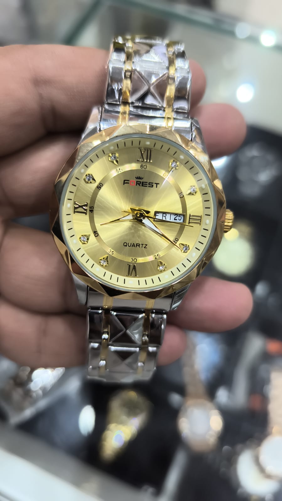 Forest Matrix Collection analog watch