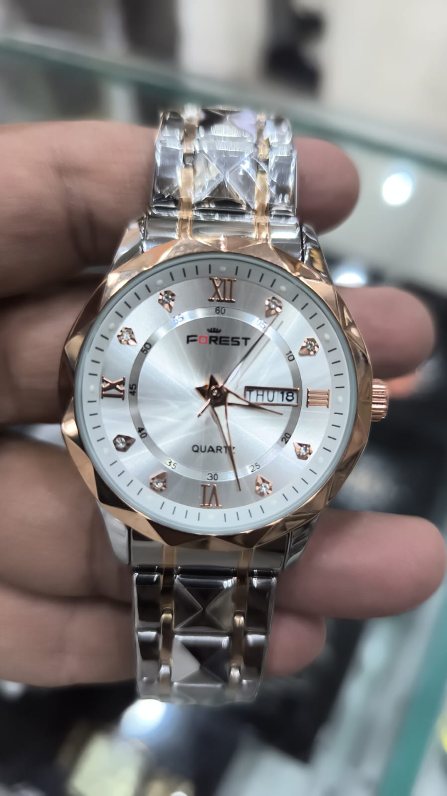 Forest Matrix Collection analog watch