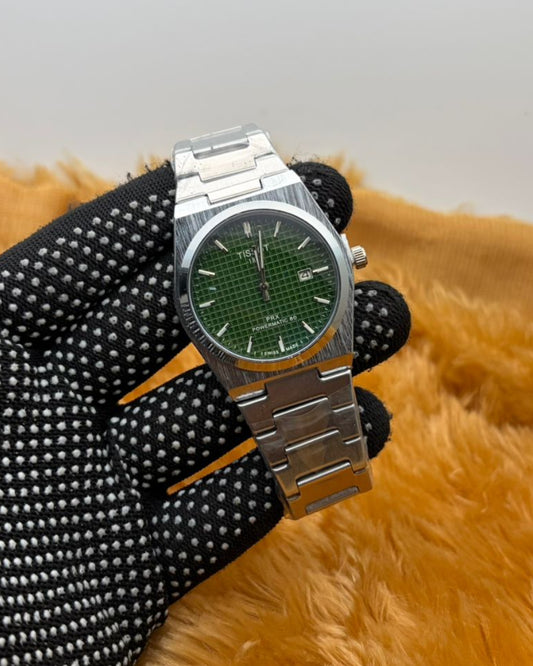 Tissot Green Dial PRX Powermatic 80 watch