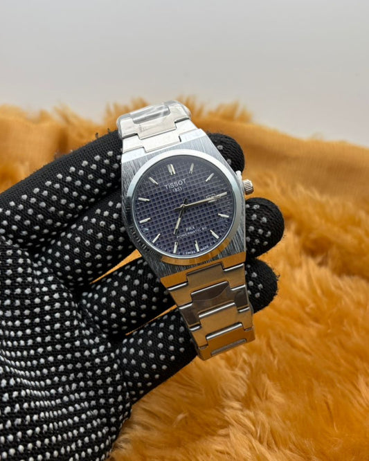 Tissot Blue Dial PRX Powermatic 80 watch