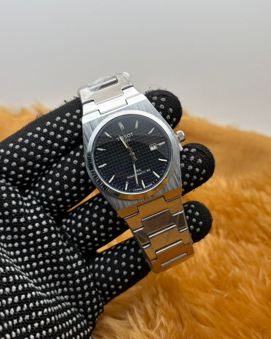 Tissot Black Dial PRX Powermatic 80 watch