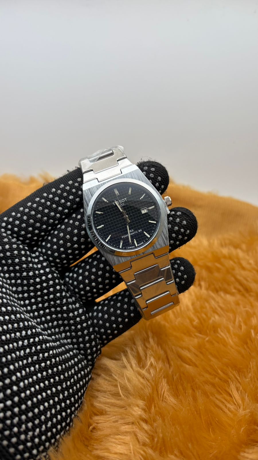 Tissot Black Dial PRX Powermatic 80 watch