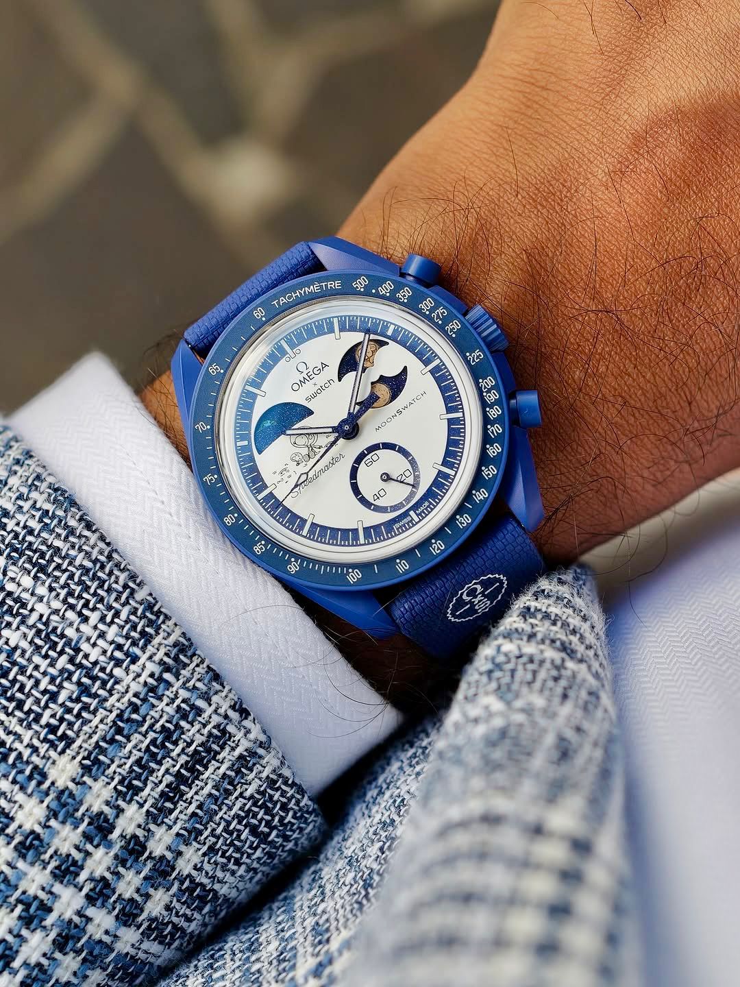 Omega x Swatch Bioceramic  watch