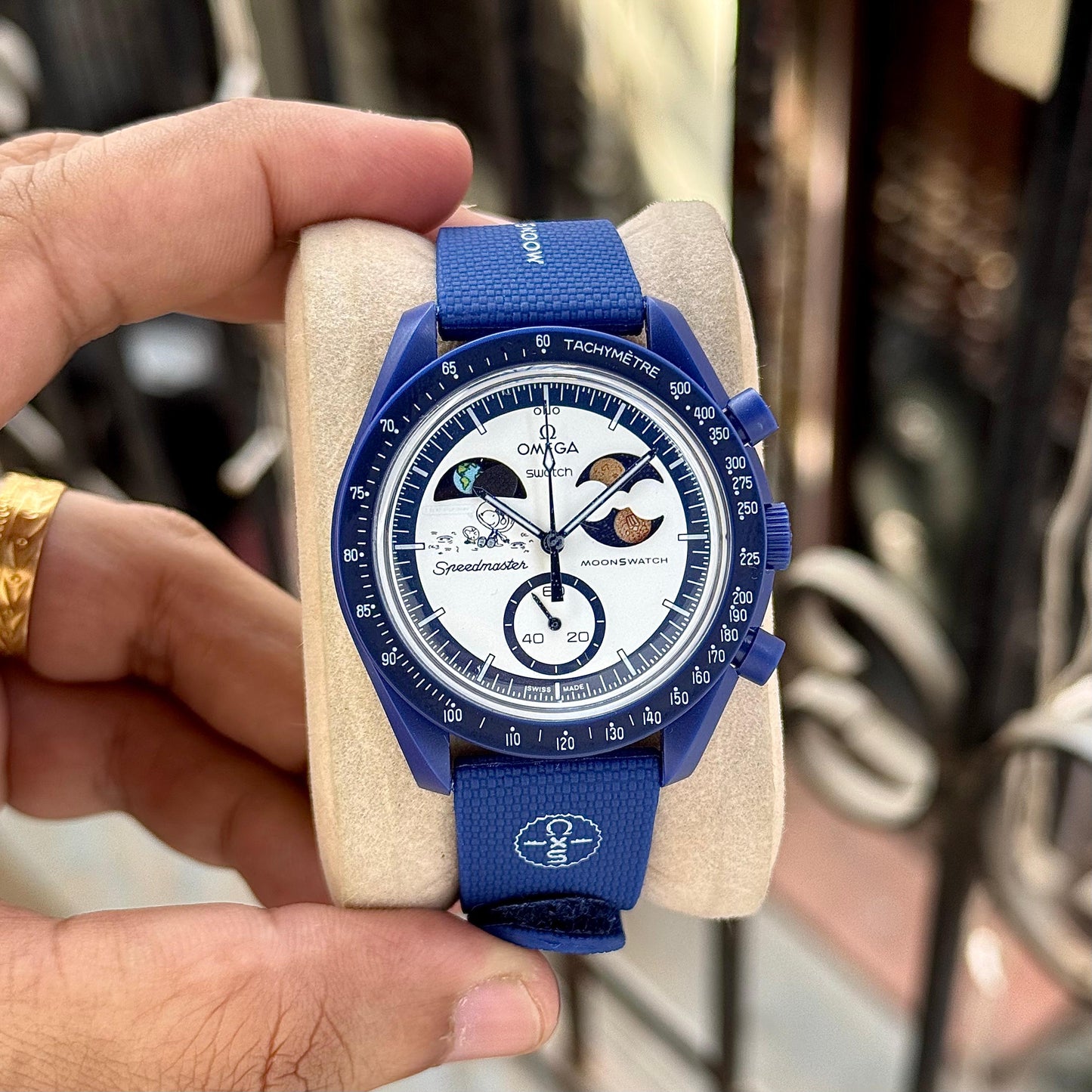 Omega x Swatch Bioceramic  watch