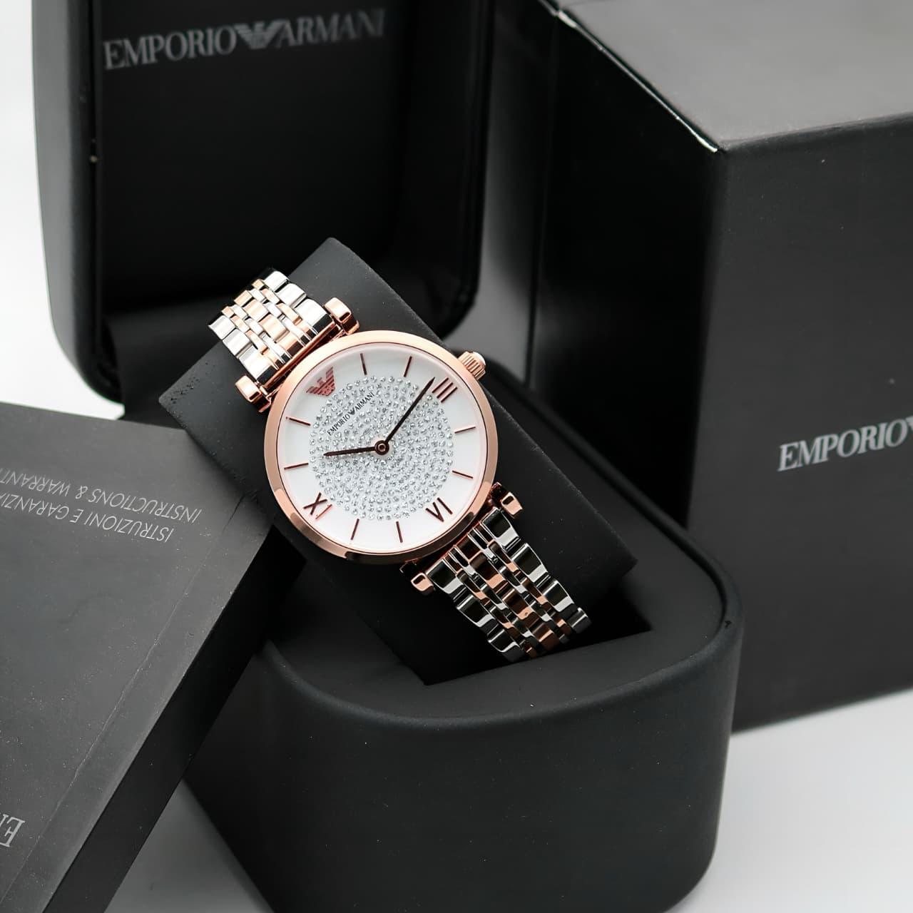 Emporio Armani Gianni T-Bar Analog Women's Watch