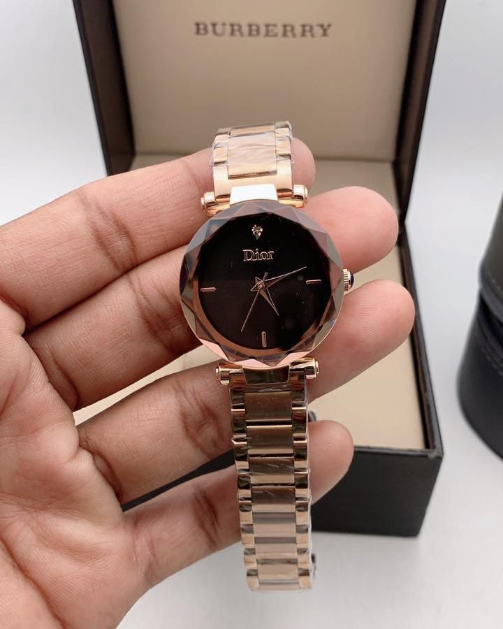 Dior Diamond Cut Black Dial Starlight Edition Watch