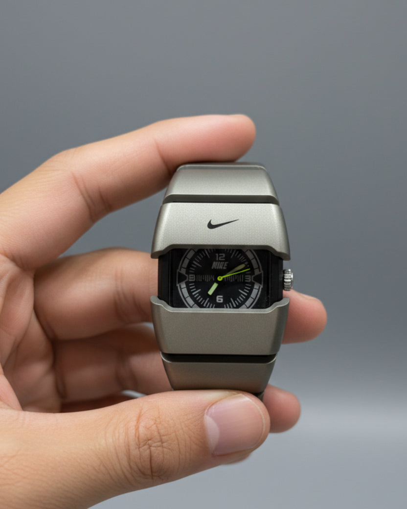 Nike Silver D-Line Analog Watch