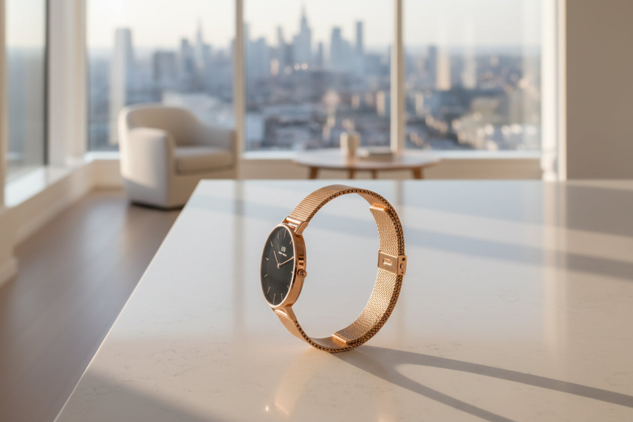 Classic Daniel Wellington Black Dial Women's watch