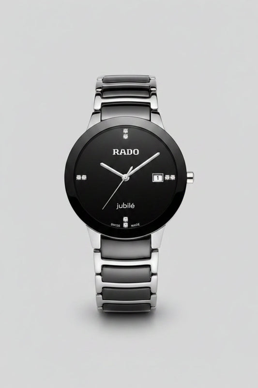 Rado Ceramic Black Dial Men's Watch