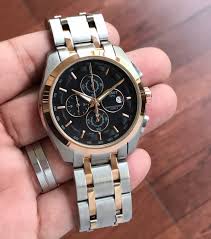 Tissot Black Dial Analog Chronograph Men's Watch