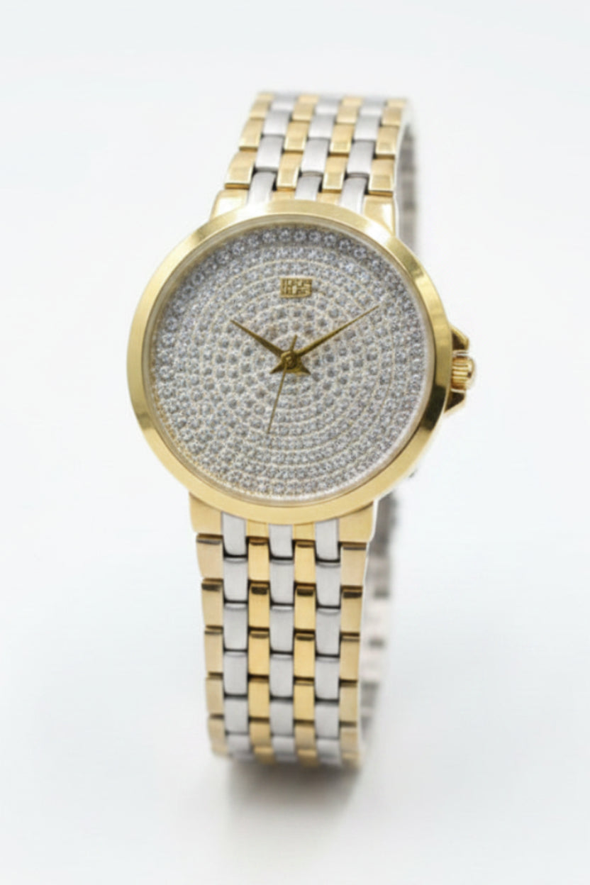 Audemars Piguet Slim Edge Round Diamond Watch