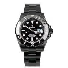 Ro-l-ex Submariner Quartz Black Dial Watch For Him Men's