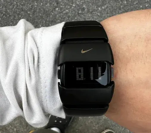 Nike D Line Chrono Digital Wrist Watch ,Black Band Lumin Benlydesign Self-Design Electronic Digital Movement Watch