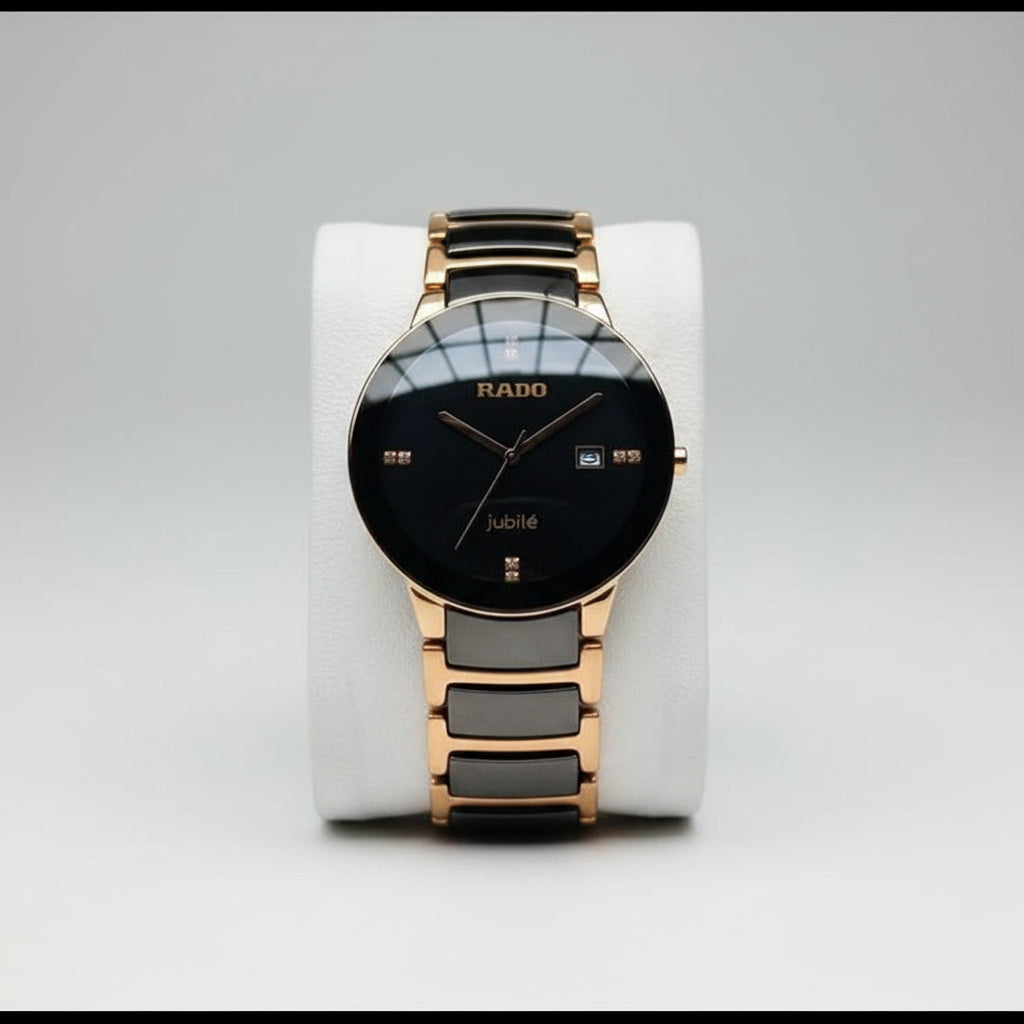 Rado Ceramic Black Dial For Women's Analog Watch