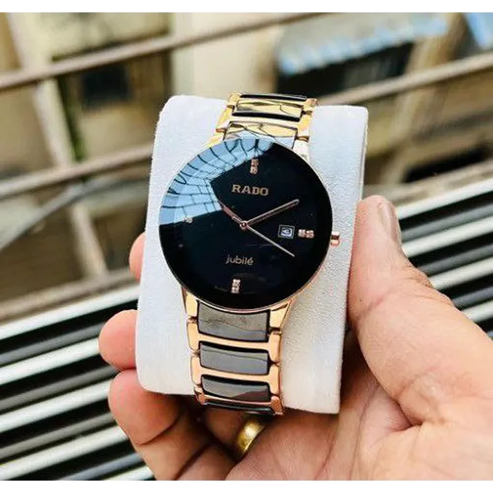 Rado Ceramic Black Dial For Women's Analog Watch