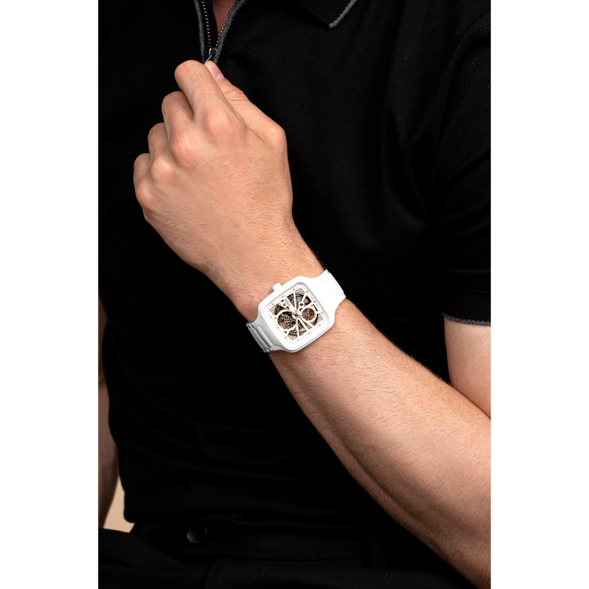 Rado True Square Automatic Open Heart Watch