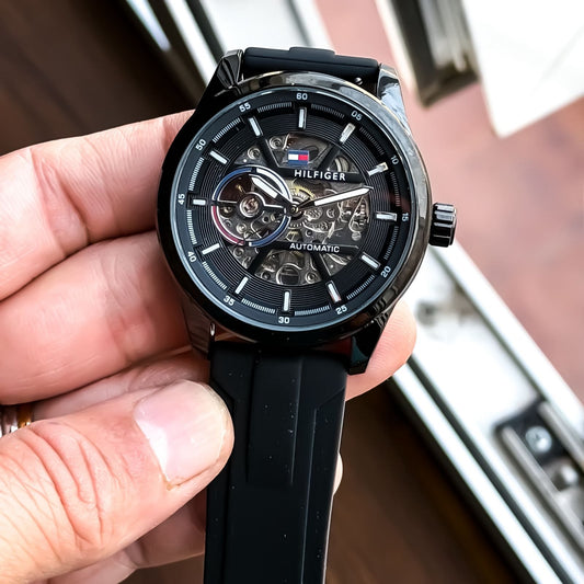 Tommy Hilfiger Automatic Skeleton Watch